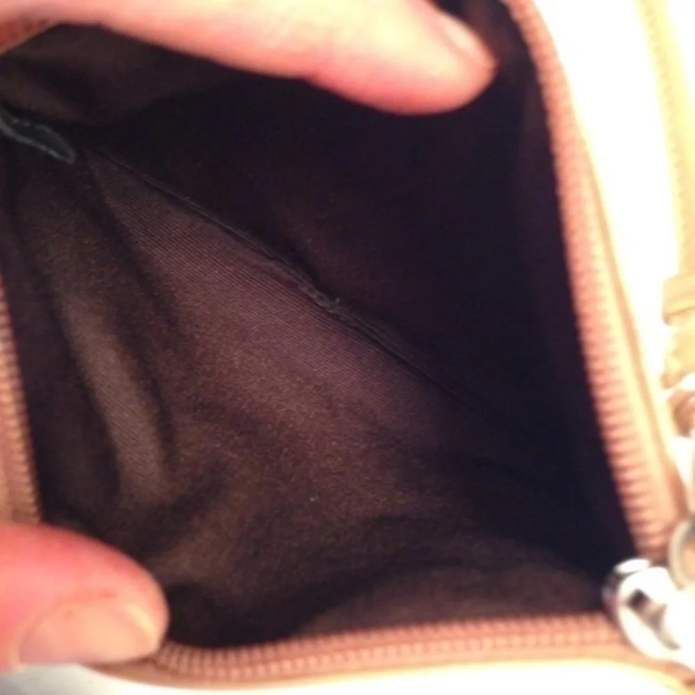 COACH neutral tone wristlet - Picture 5 of 5